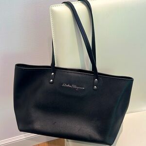 Salvatore Ferragamo Black Tote